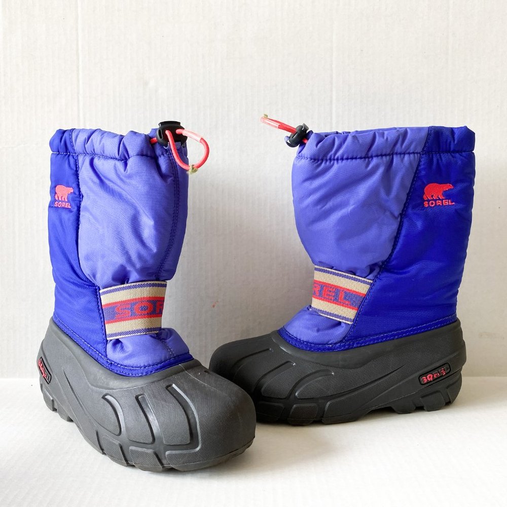 SOREL Snow Boot Purple Size 6Y